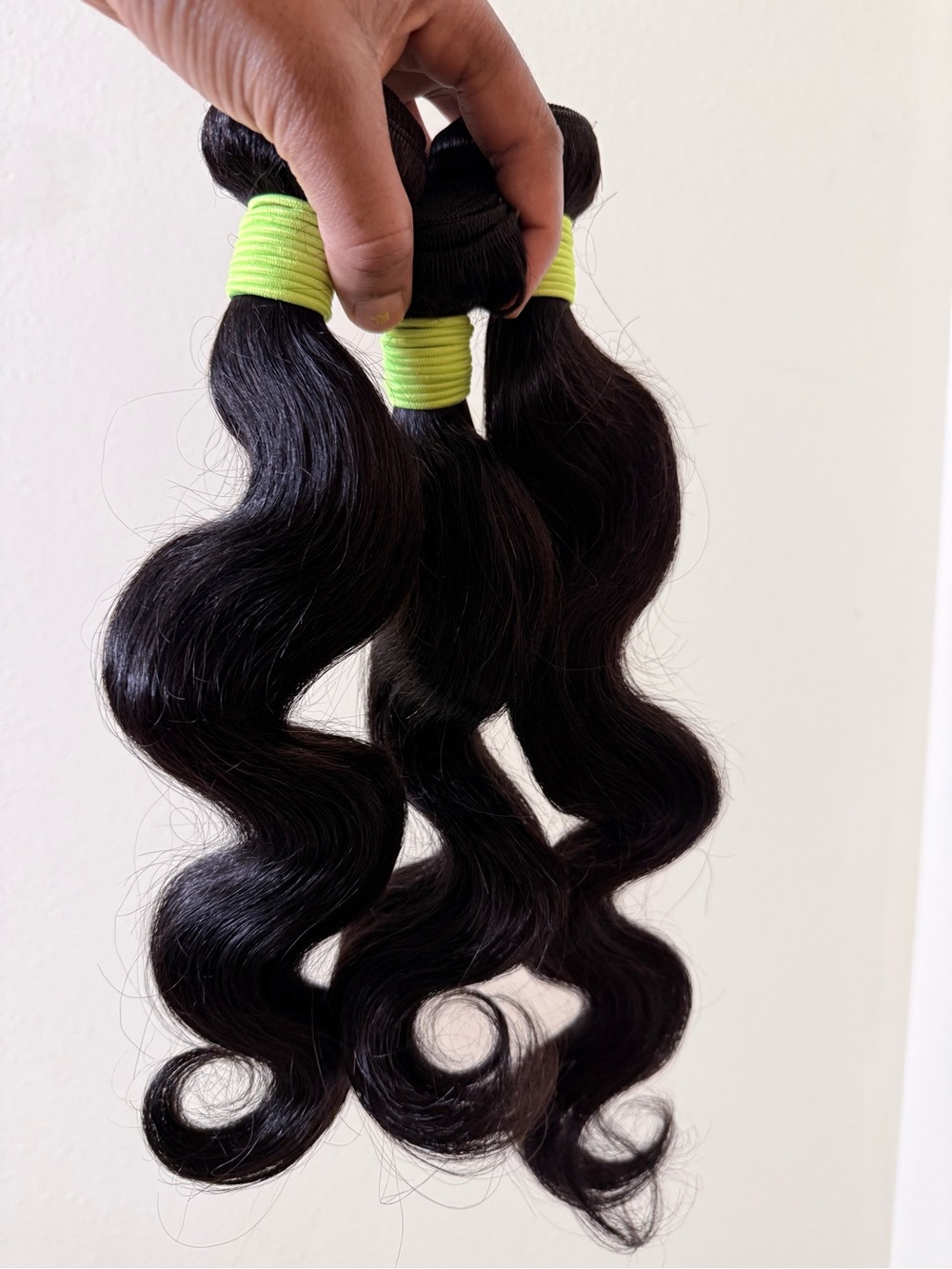 Natural Black Wavy Women’s Hair Extensions - Premium Quality
